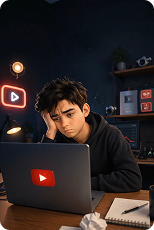 YouTuber đang flop / kênh chết